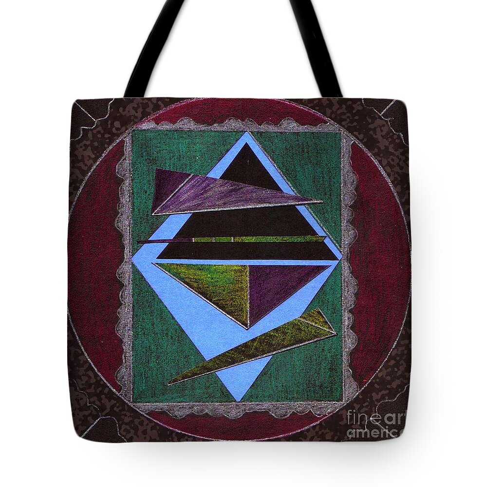 Mandala Tote Bag featuring the photograph Confusion by Amaryllis Leon