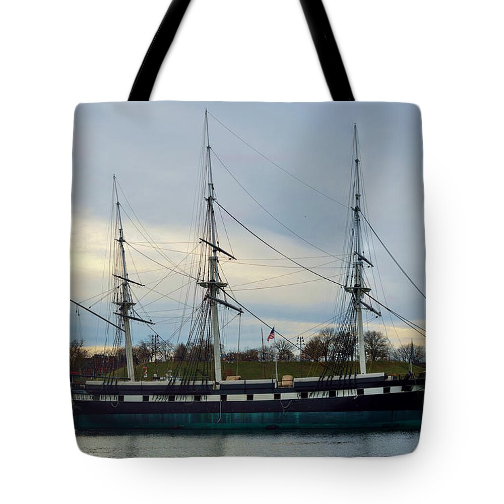 Baltimore Tote Bag featuring the photograph Constellation Returns by Billy Beck
