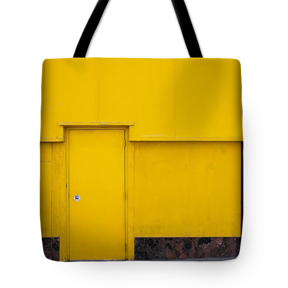 Architecture Tote Bag featuring the photograph Contrasts in Color by Monte Stevens