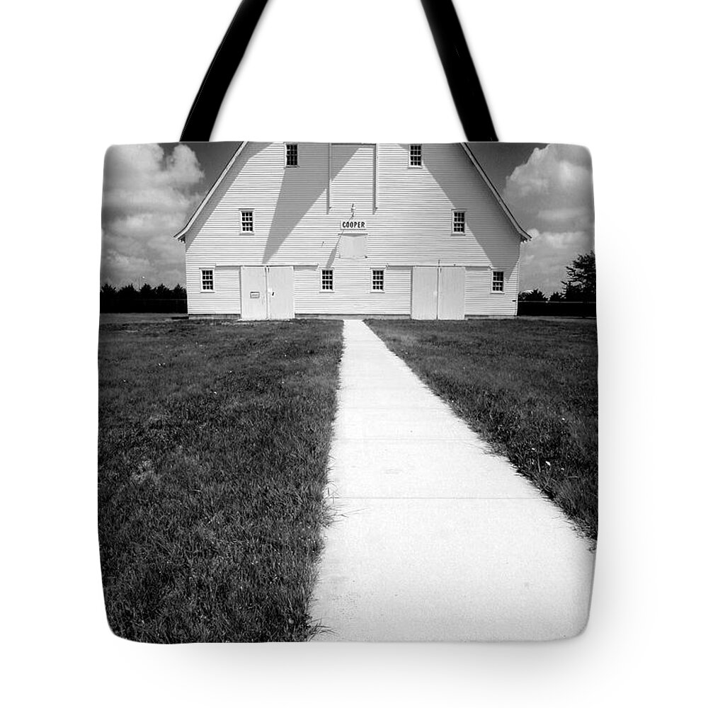 Photography Tote Bag featuring the photograph Cooper Barn by Frederic A Reinecke