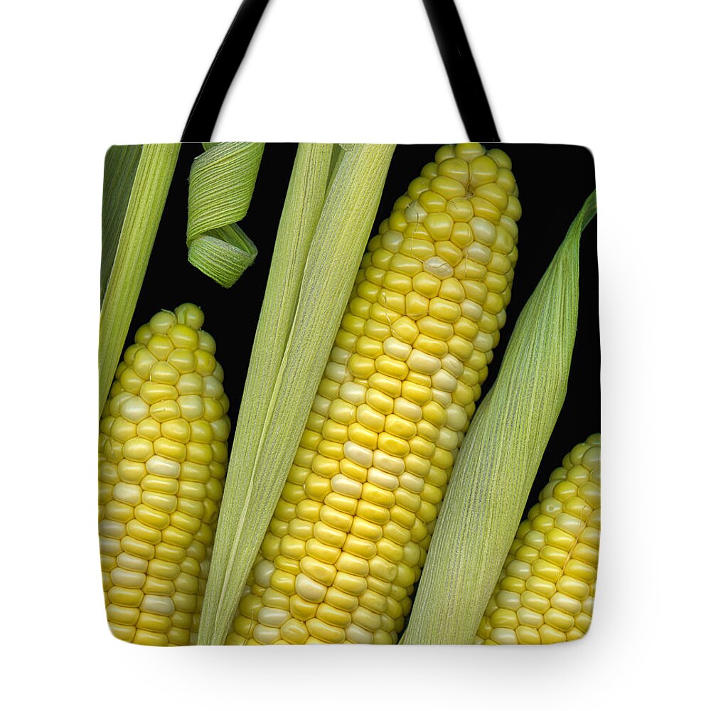 Corn Tote Bag featuring the photograph Corn on the Cob I by Tom Mc Nemar