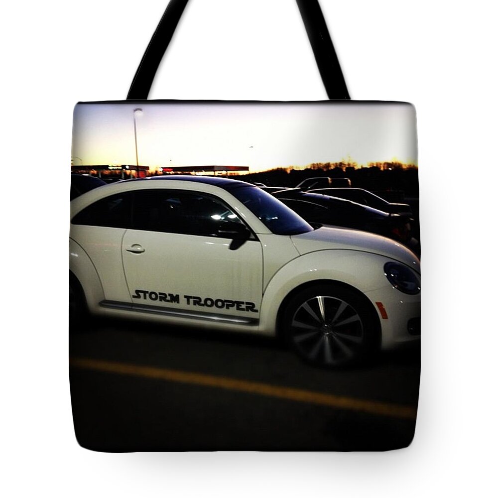 Star Wars Tote Bag featuring the photograph Couldn't Pass This Picture Up by Shira Farabaugh