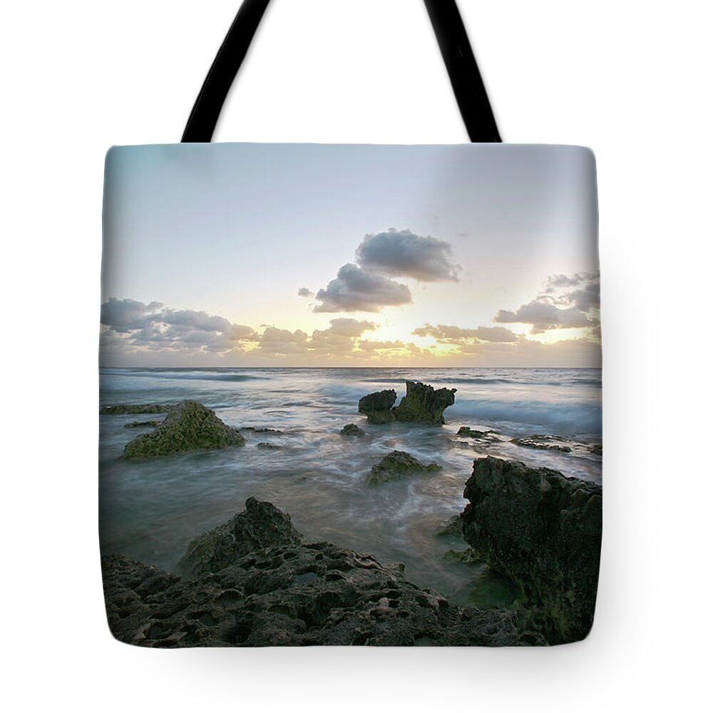 Cozumel Tote Bag featuring the photograph Cozumel Sunrise by Robert Och