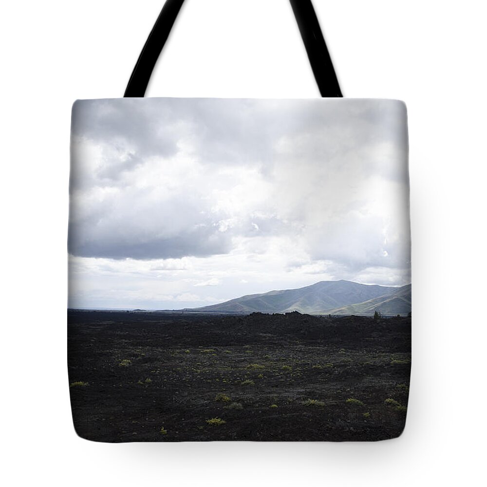 Craters Of The Moon Tote Bag featuring the photograph Craters of the Moon by Erik Burg