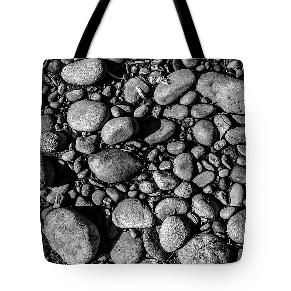 Rocks Tote Bag featuring the photograph Creek Exposed by Michael Brungardt
