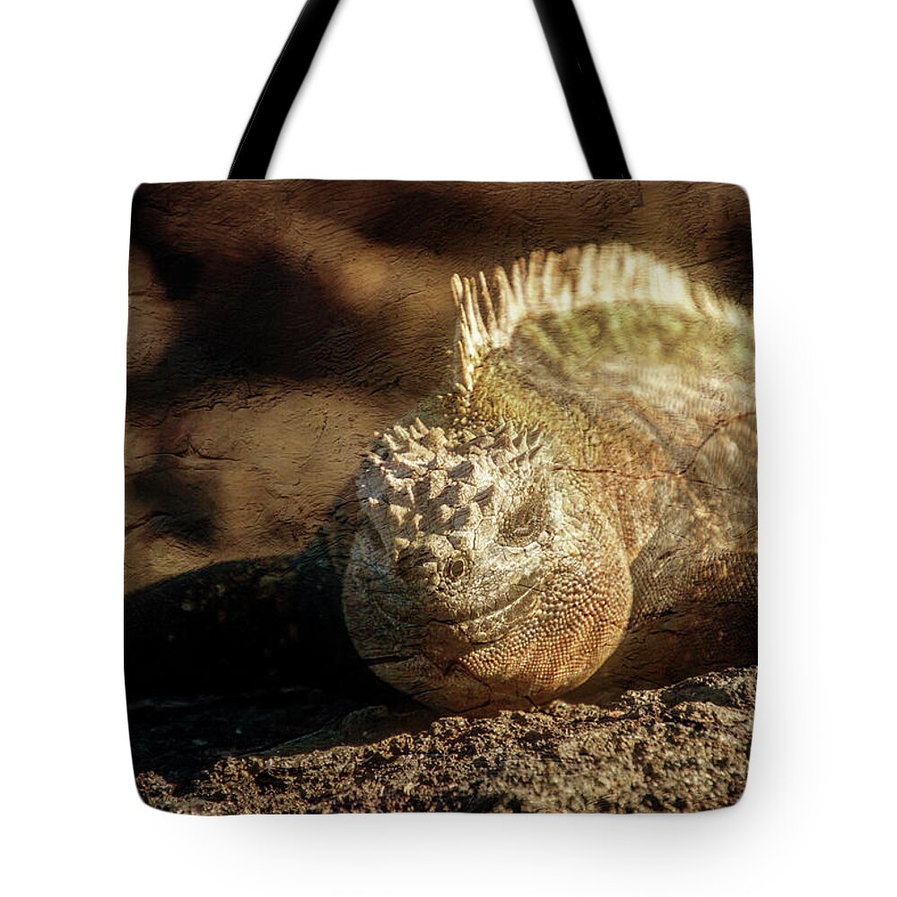 Photography Tote Bag featuring the digital art Creeping Toward You by Terry Davis