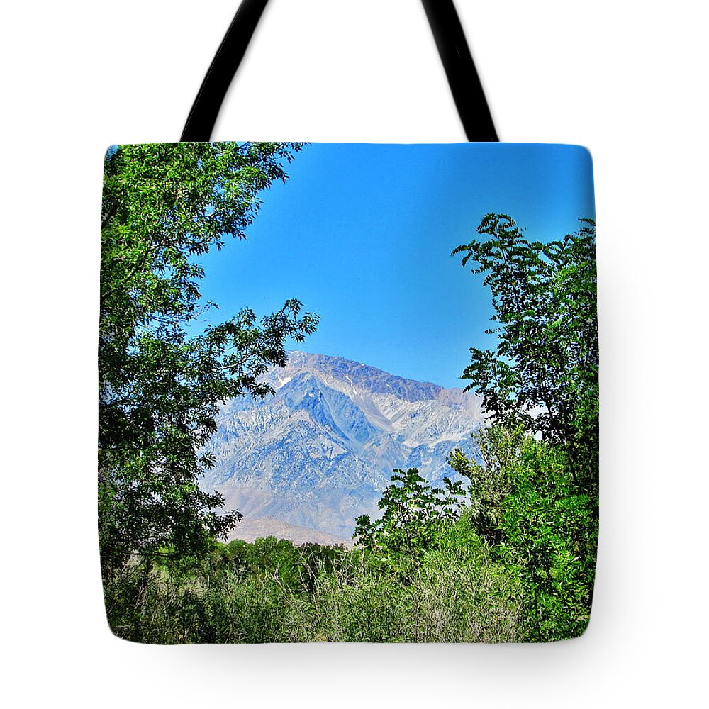 Sky Tote Bag featuring the photograph Crisp Cool by Marilyn Diaz