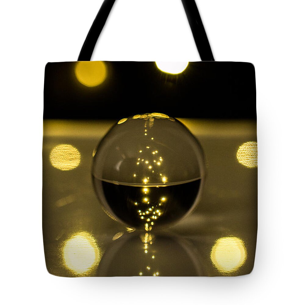  Tote Bag featuring the photograph Crystal Ball by Hyuntae Kim