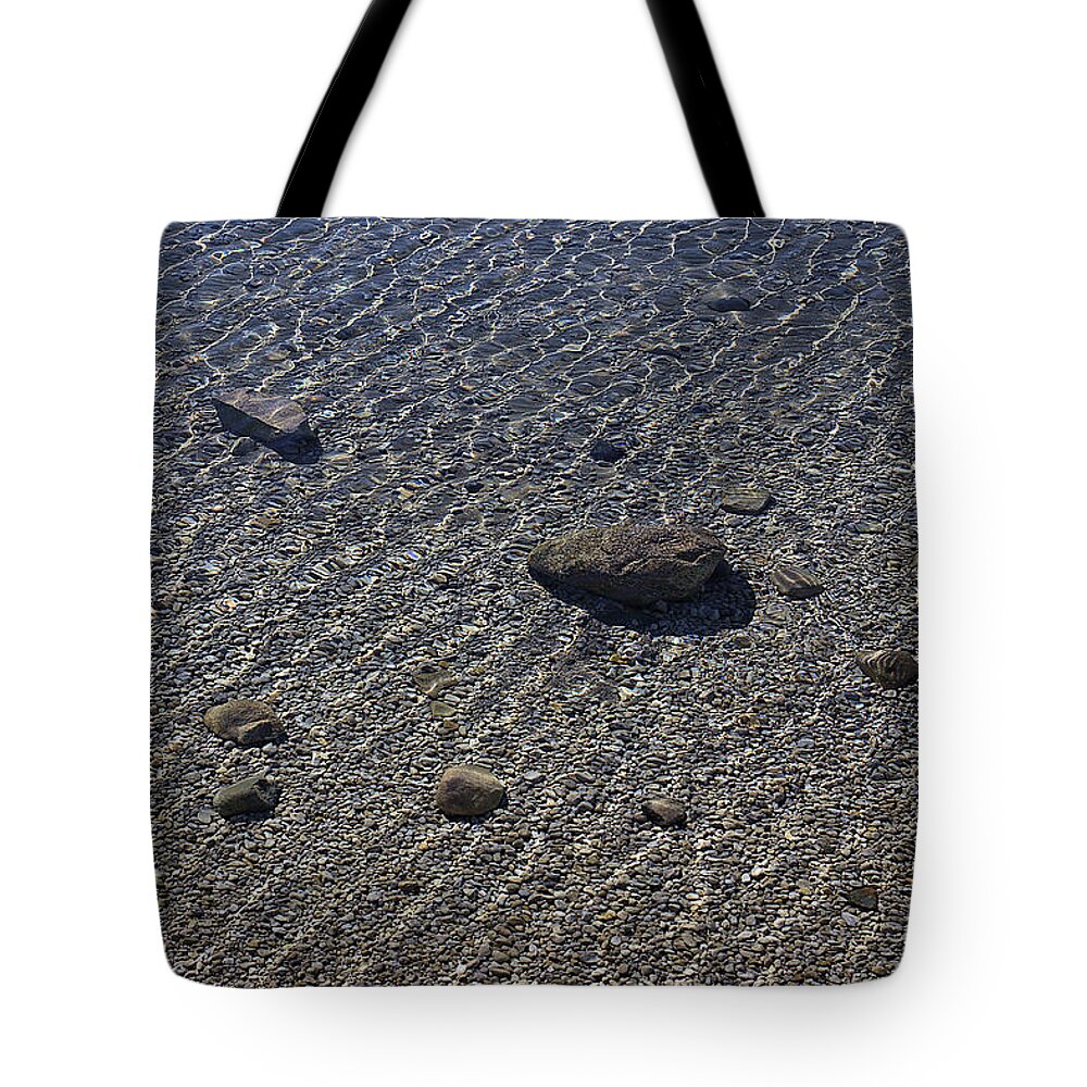 June Lake Is Ready For Winter Tote Bag featuring the photograph Crystal Clear Water by Viktor Savchenko