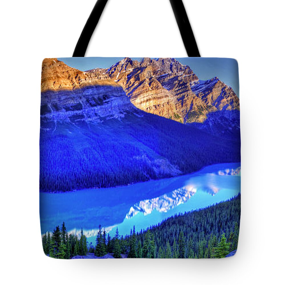 Lake Tote Bag featuring the photograph Crystal Lake by Scott Mahon