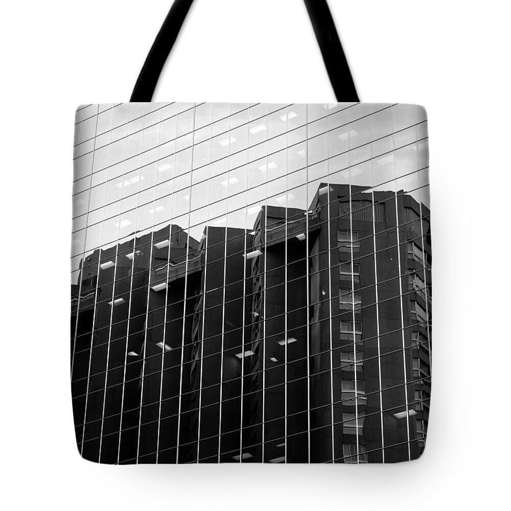 Office Tote Bag featuring the photograph Cubicle Farm by Valentino Visentini