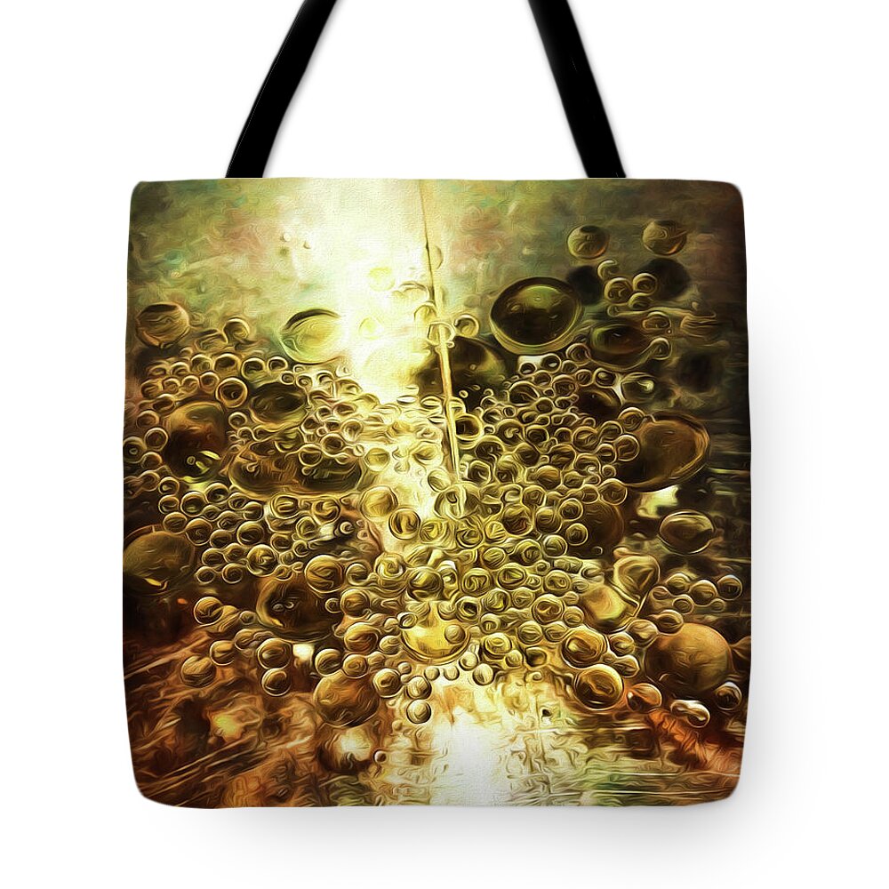 Water Tote Bag featuring the photograph Culinary abstract by Pete Rems