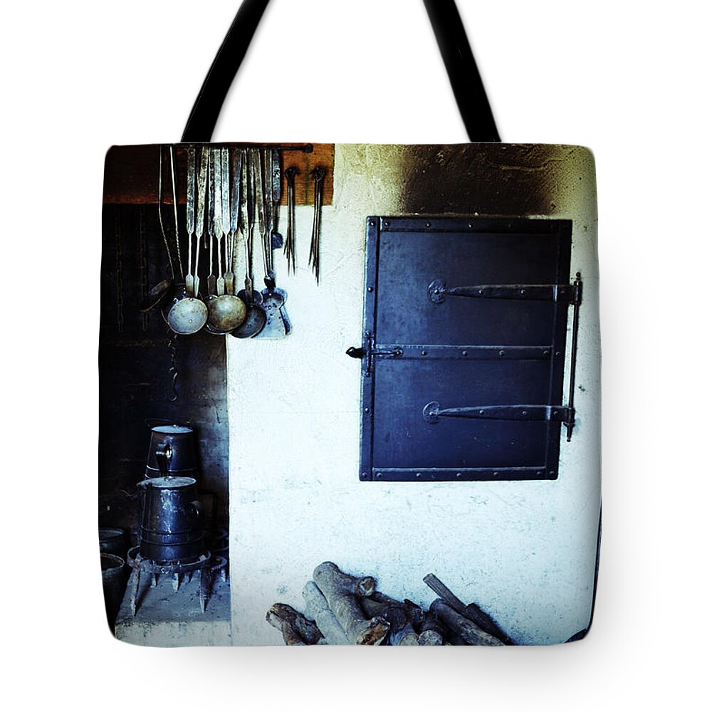 Kitchen Tote Bag featuring the photograph Culinary Gold 2 by Holly Blunkall