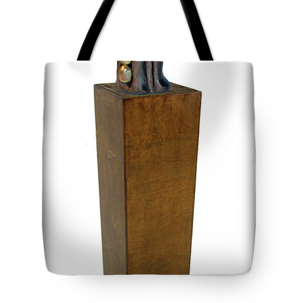  Tote Bag featuring the sculpture Culmination by Rein Nomm