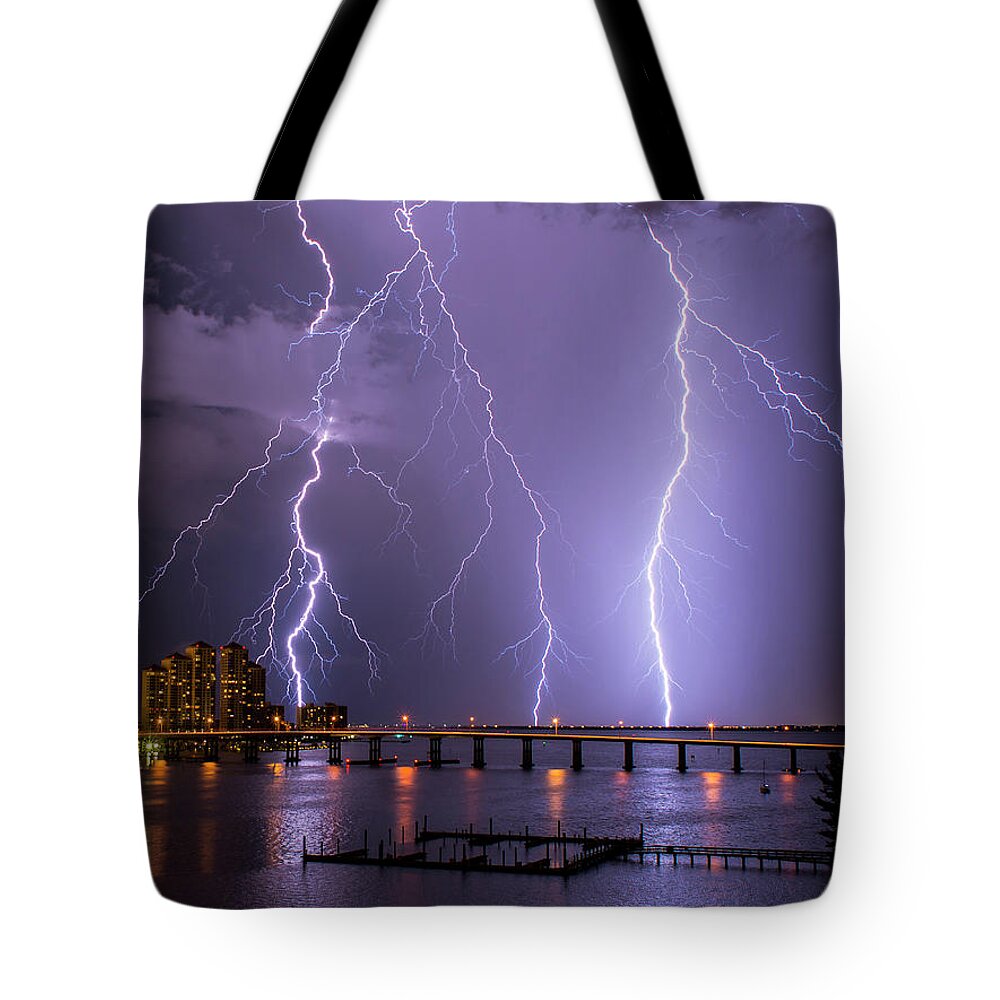  Tote Bag featuring the photograph So Much Energy by Quinn Sedam