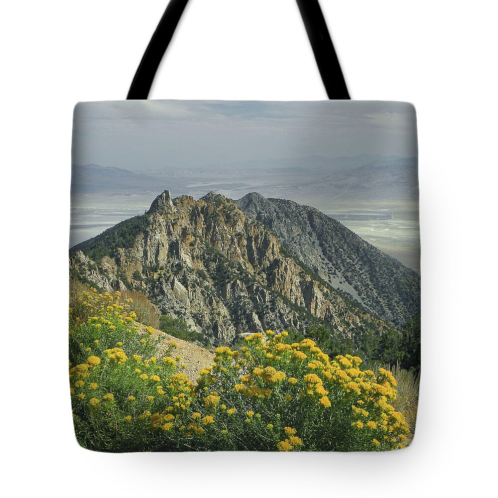 D2m6463 Tote Bag featuring the photograph D2M6463 Timosea Peak by Ed Cooper Photography