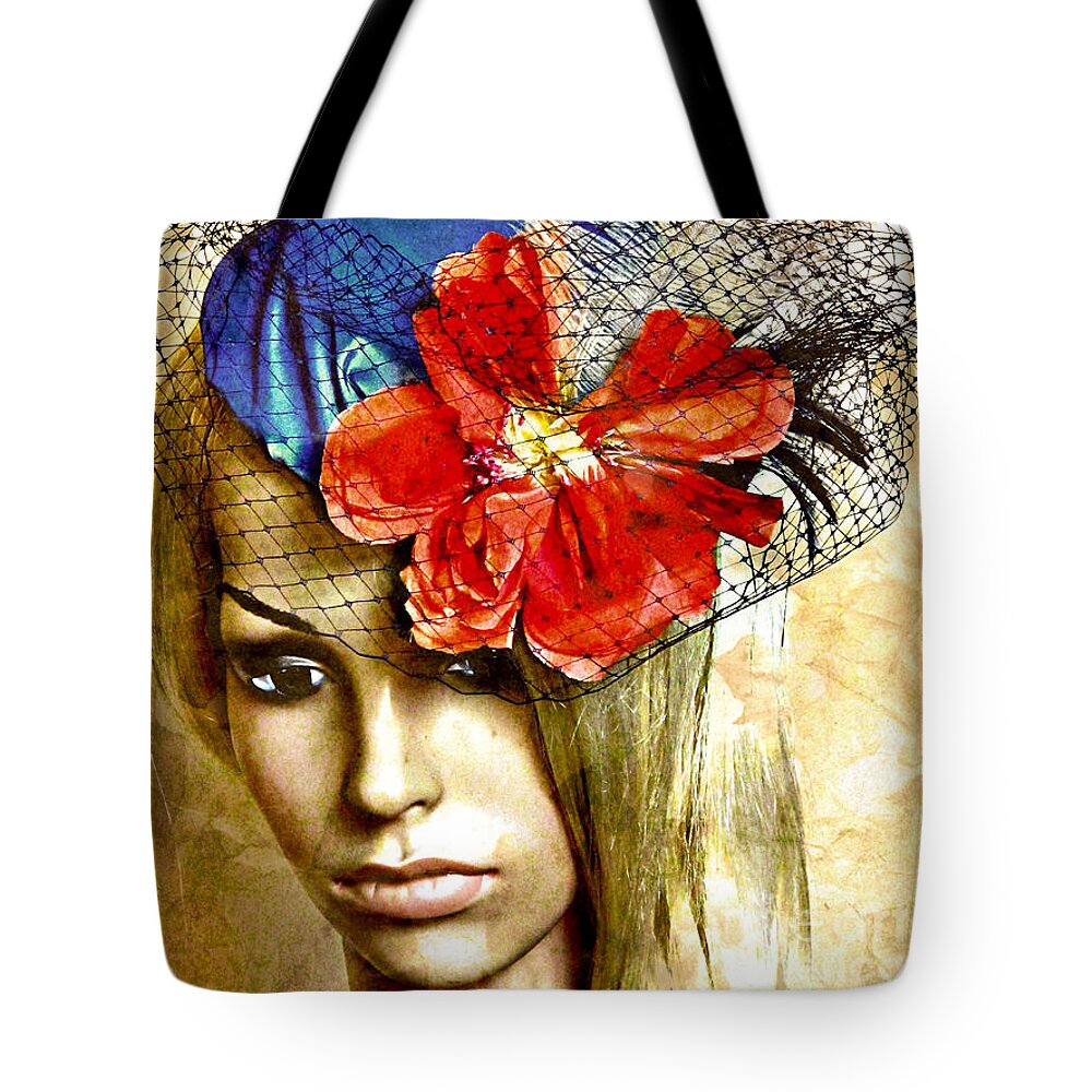 Lady Tote Bag featuring the photograph Dame in Gold by Onedayoneimage Photography