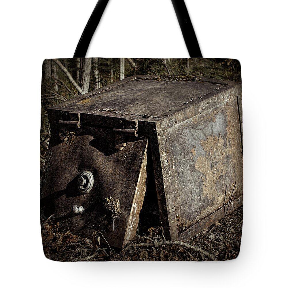 Safe Tote Bag featuring the photograph Dan Creek Safe 2 by Fred Denner