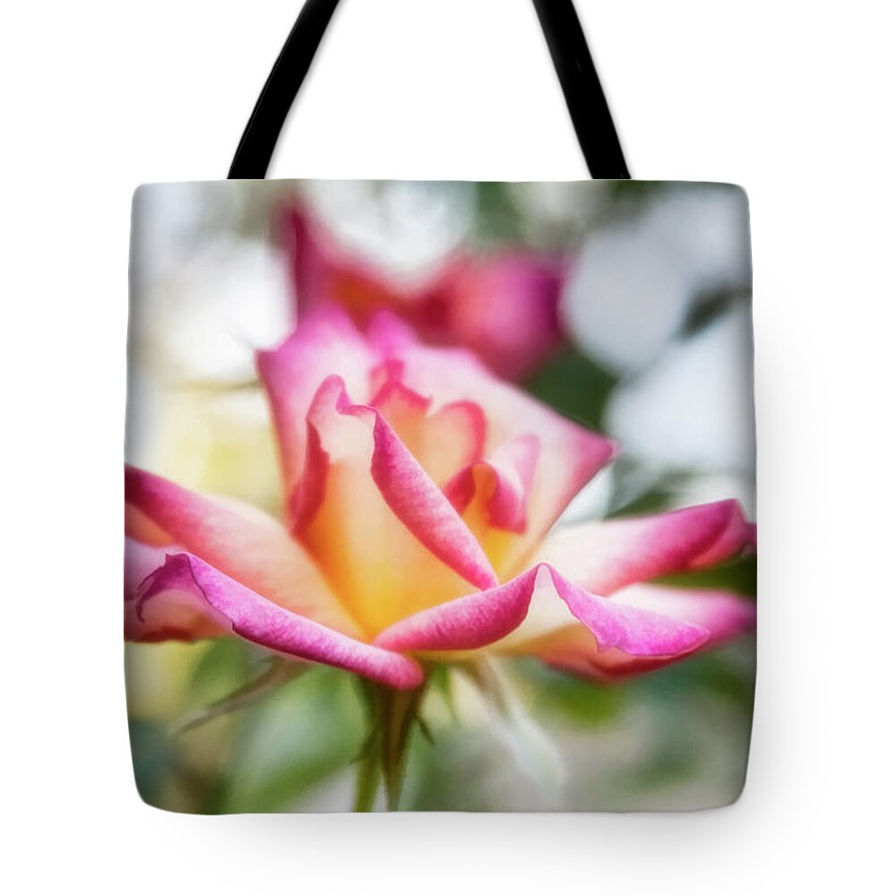 Rose Tote Bag featuring the photograph Dance Ballerina, Dance by Joan Bertucci