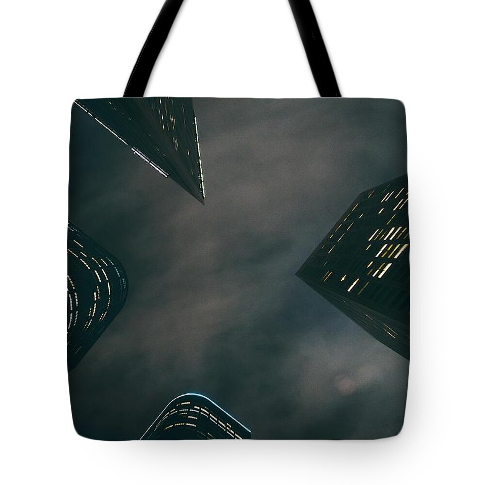 Night Tote Bag featuring the photograph Dark Knight by Juan Valdovinos