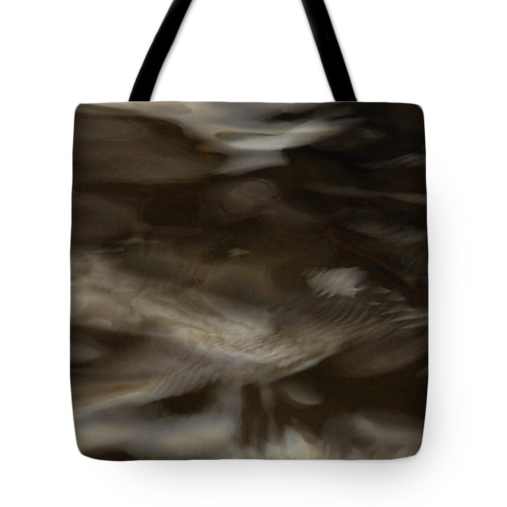 Water Tote Bag featuring the photograph Dark Mystery by Donna Blackhall