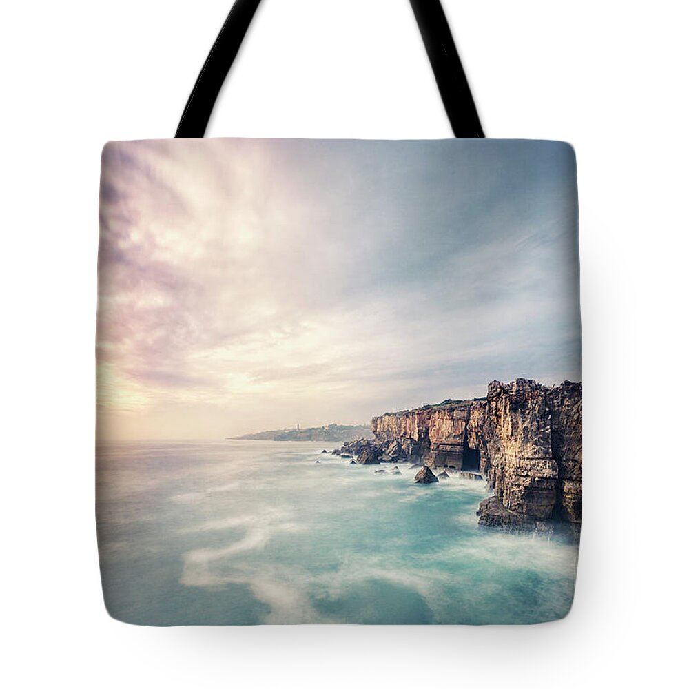 Kremsdorf Tote Bag featuring the photograph Dawn Of The Night by Evelina Kremsdorf