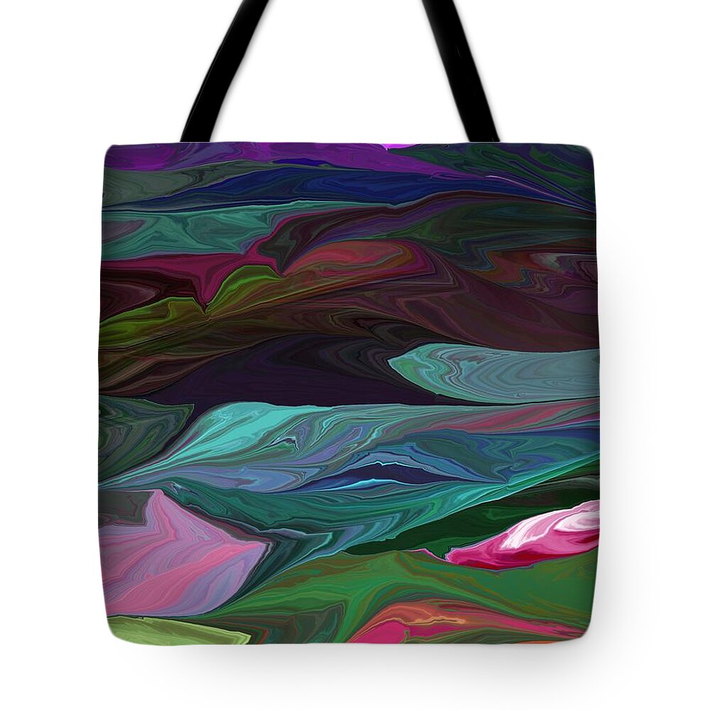 Fine Art Tote Bag featuring the digital art Dawns Early Light by David Lane