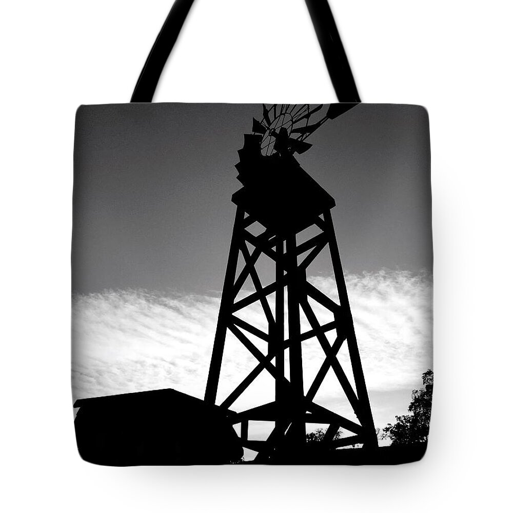 Silouette Tote Bag featuring the photograph Day's End by Brad Hodges