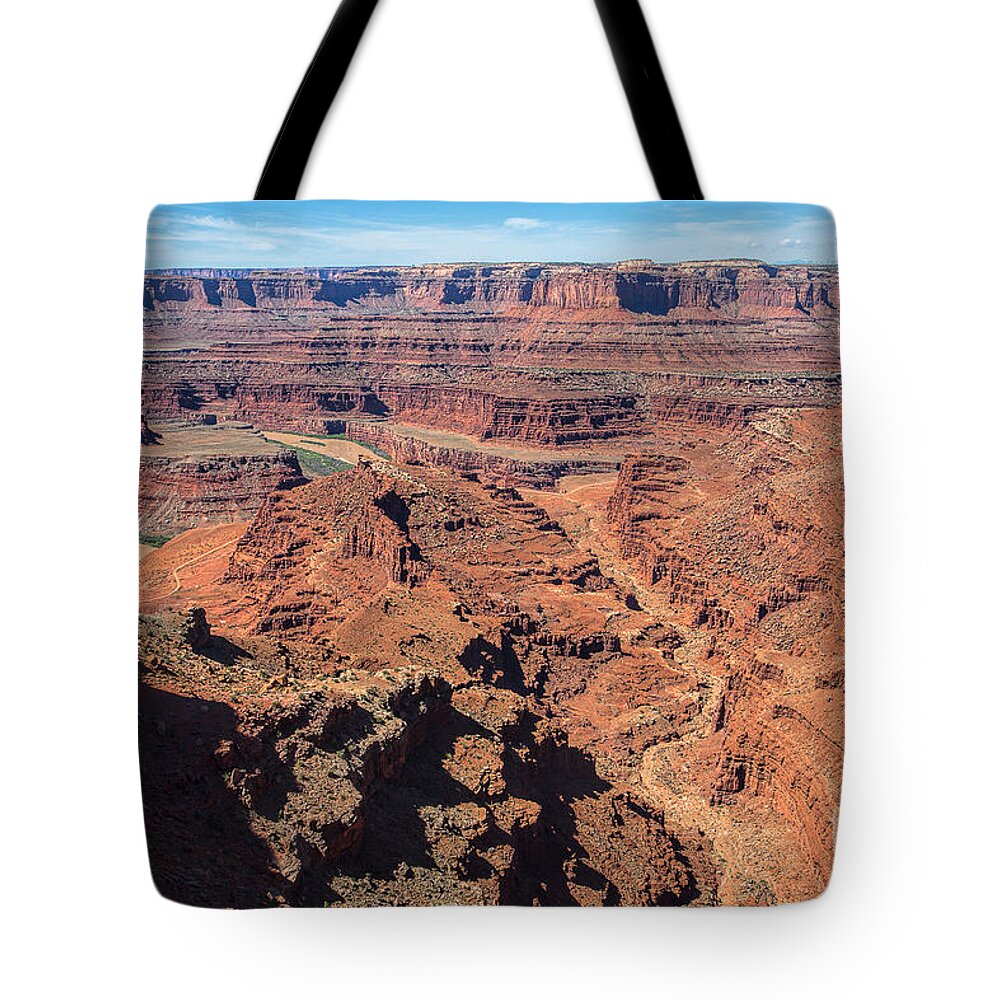  Red Rocks Tote Bag featuring the photograph Dead Horse Point by Jim Garrison
