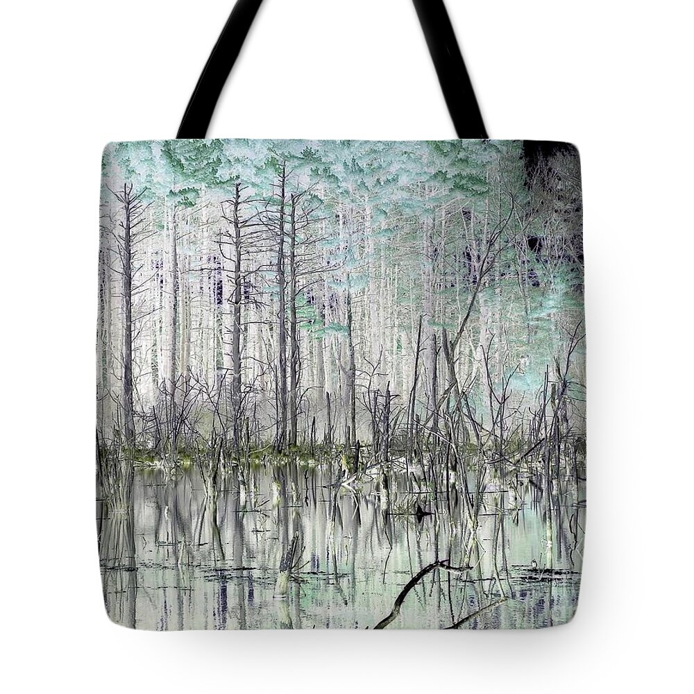  Death And Life Tote Bag featuring the photograph Death And Life by Marcia Lee Jones