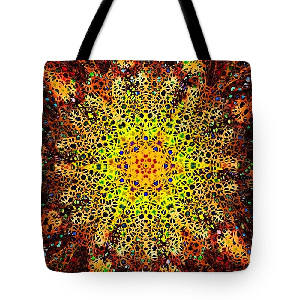 Lamp Tote Bag featuring the photograph Death is not Extinguishing the Light by Nick Heap