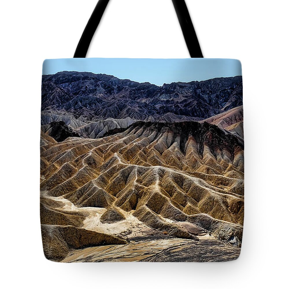 National Park Tote Bag featuring the digital art Death Valley 2 by Jason Abando
