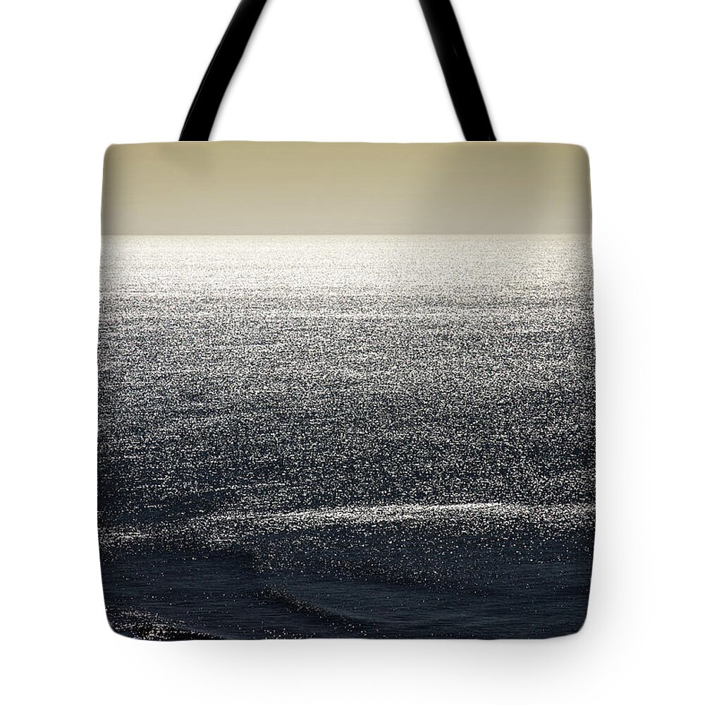 Color Tote Bag featuring the photograph Deep Blue Sea -2 by Alan Hausenflock