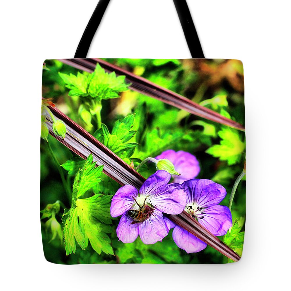 Flowers Tote Bag featuring the photograph Delicate Chopsticks by Cate Franklyn