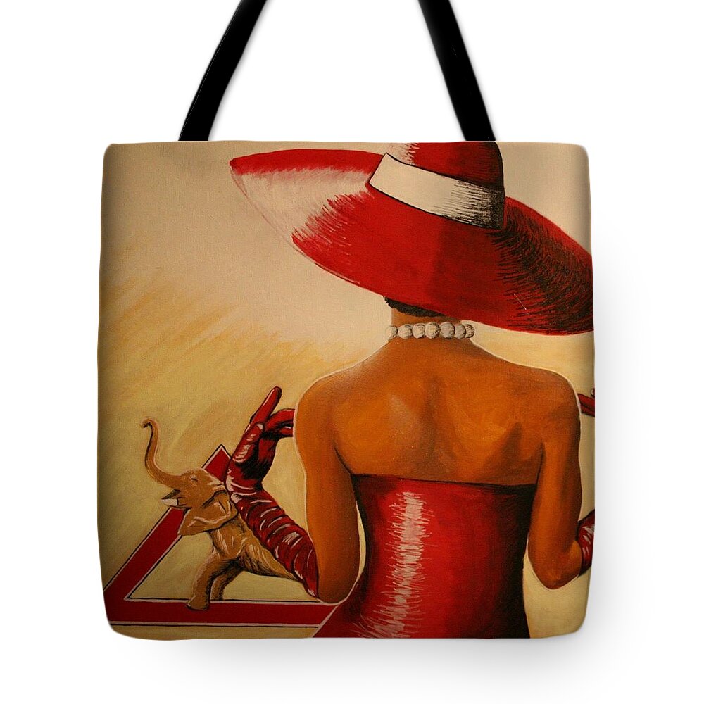 Delta Tote Bag featuring the painting Delta Glory by Edmund Royster