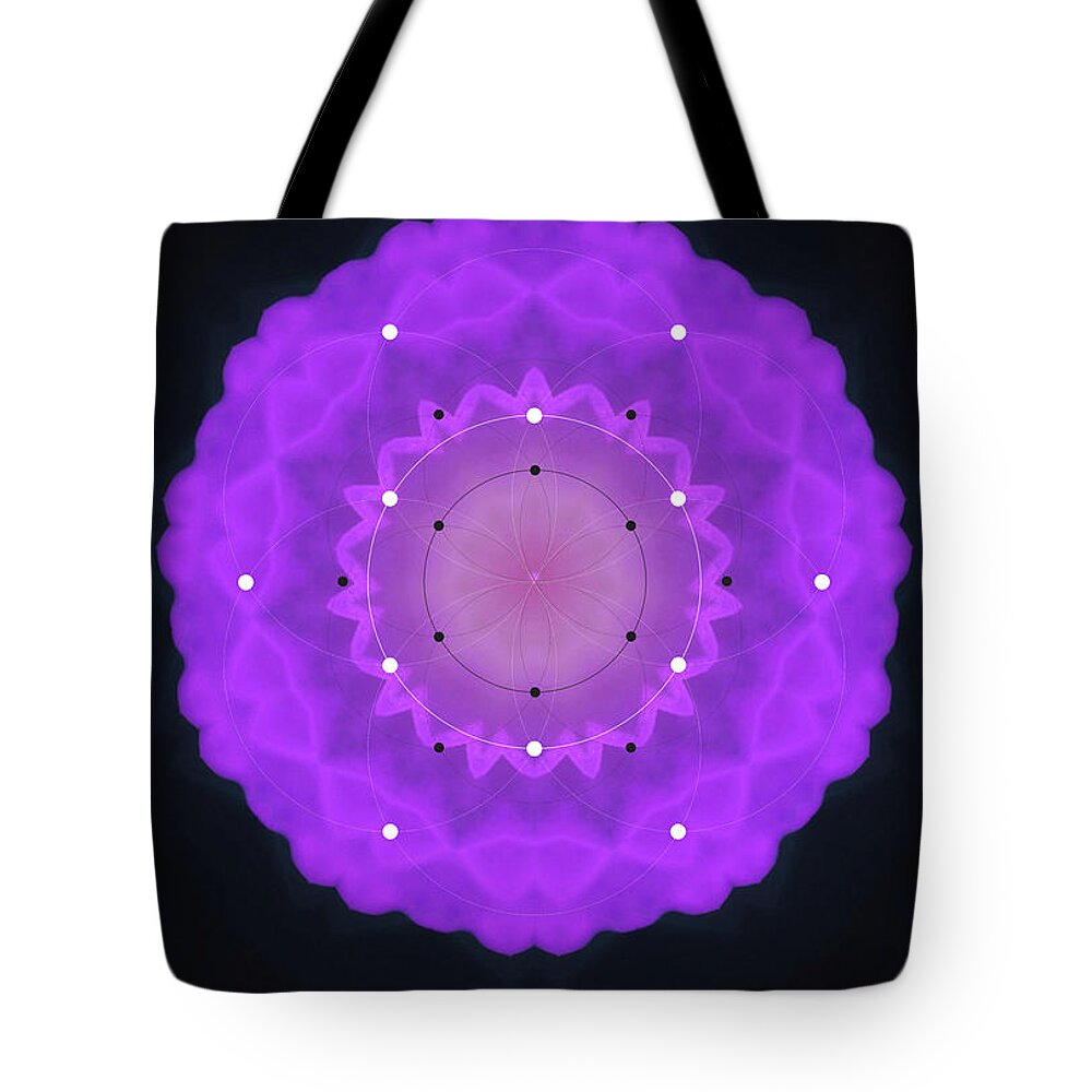 Heart Tote Bag featuring the digital art Denise Davis by AHONU Aingeal Rose