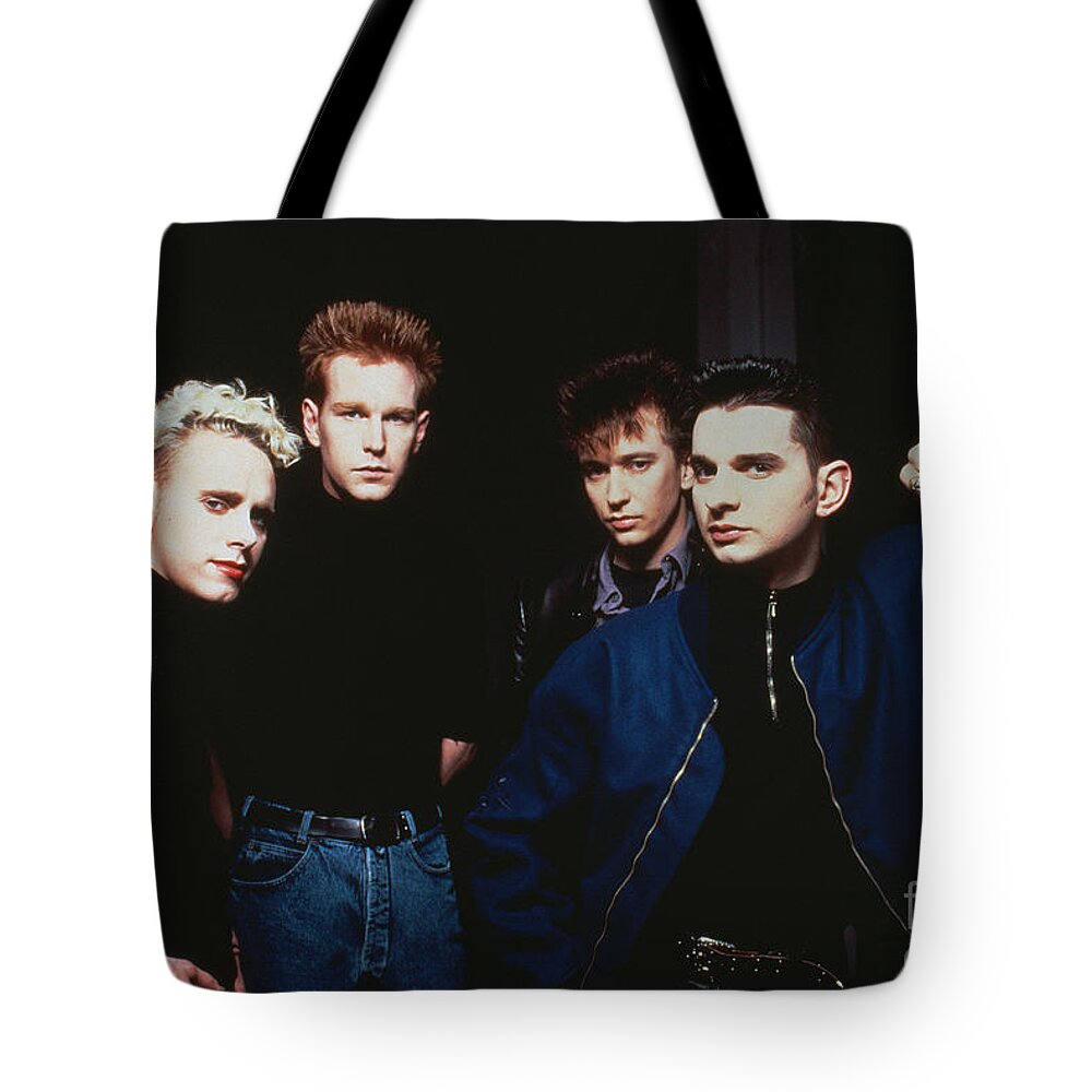 Depeche Mode Tote Bag featuring the photograph Depeche Mode by Oleg Konin