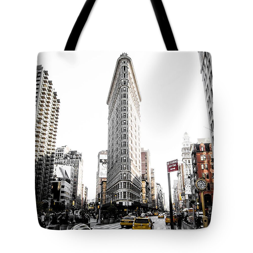 Street Tote Bag featuring the photograph Desaturated New York by Nicklas Gustafsson