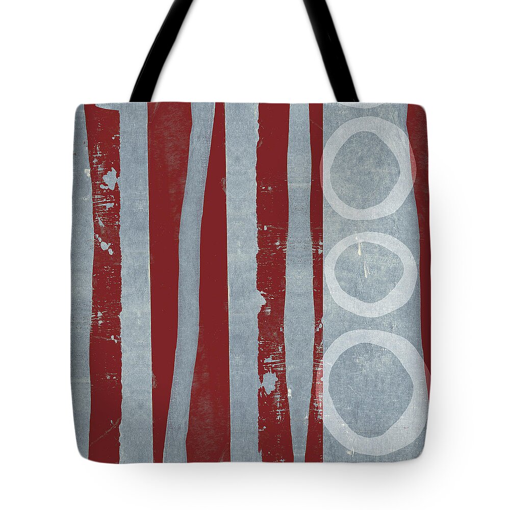 Designer Series Tote Bag featuring the photograph Designer Series Red and Blue 7 of 11 by Carol Leigh