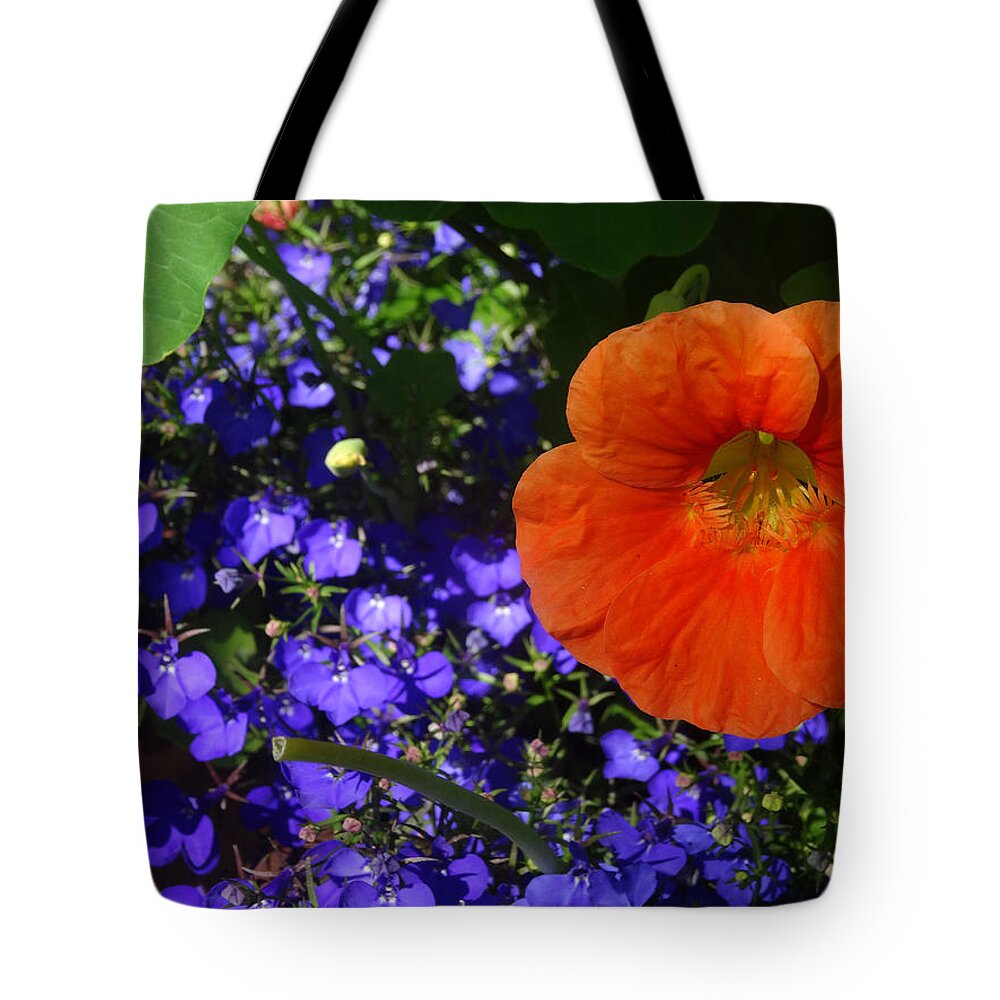 Flowers Tote Bag featuring the mixed media Devotion by Richard Laeton