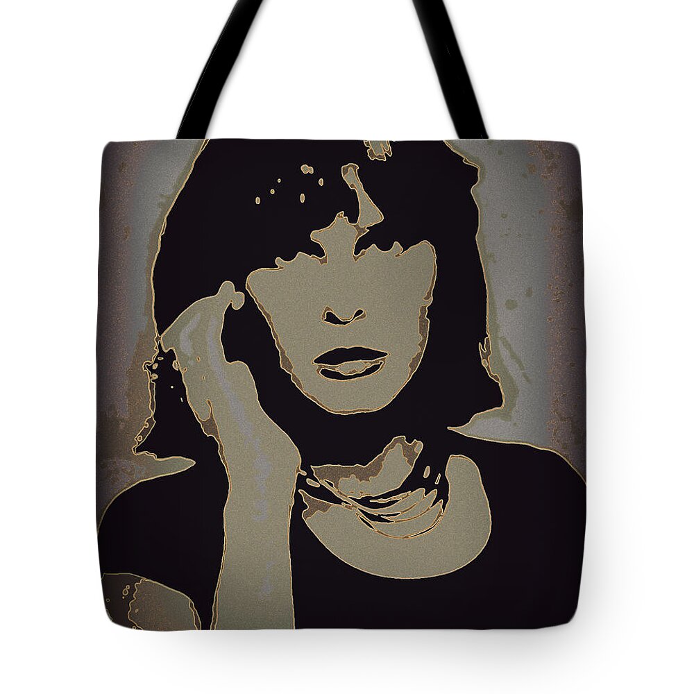 Portrait Tote Bag featuring the photograph Diane by Diane montana Jansson