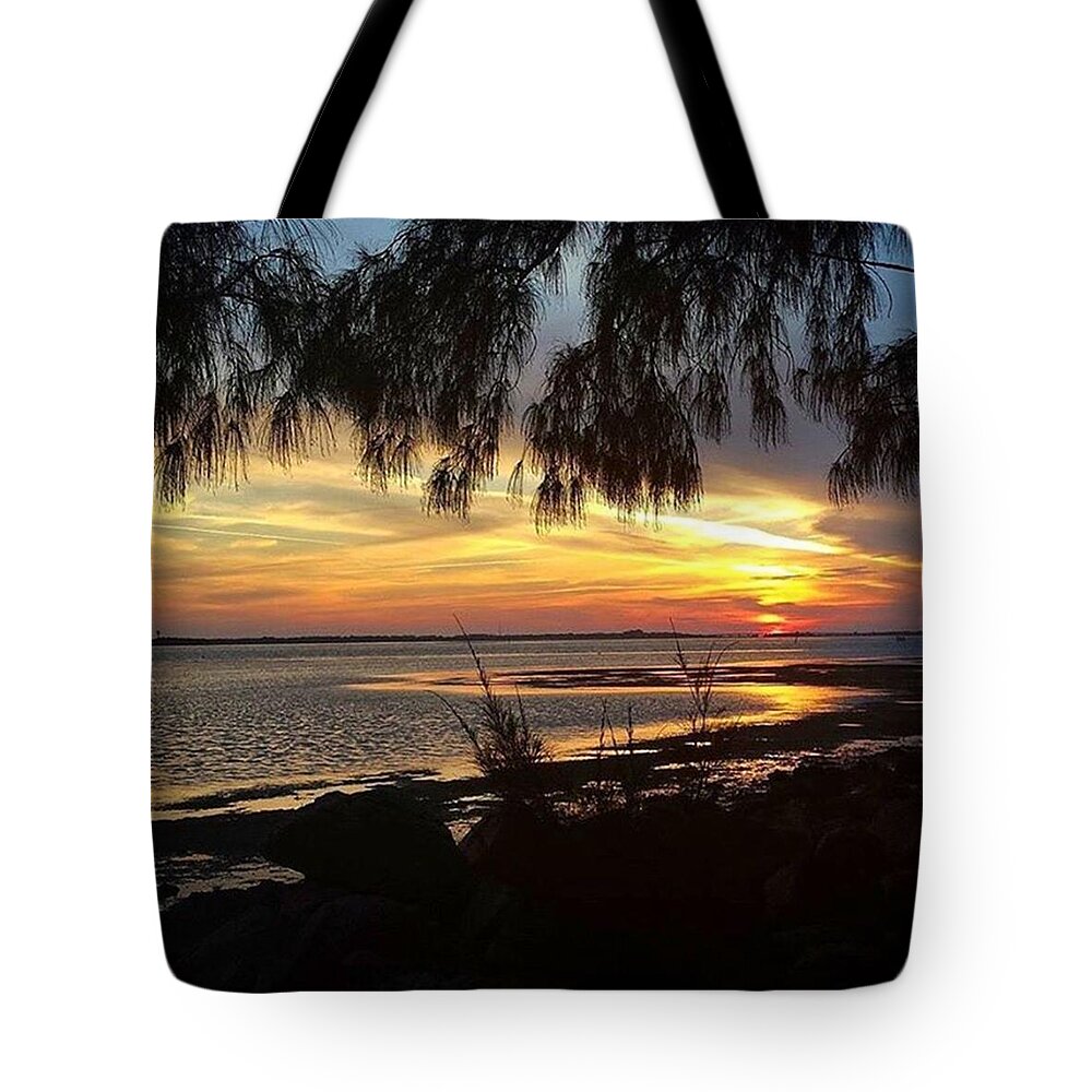 Beautiful Tote Bag featuring the photograph Enchanting Sunset by Janel Cortez