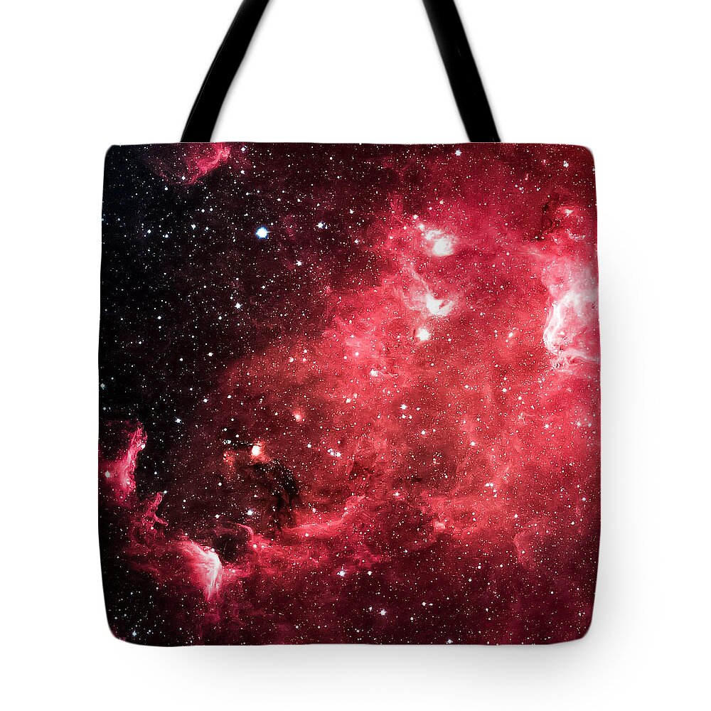 Spitzer Space Telescope Tote Bag featuring the photograph Disappearing Act by Britten Adams
