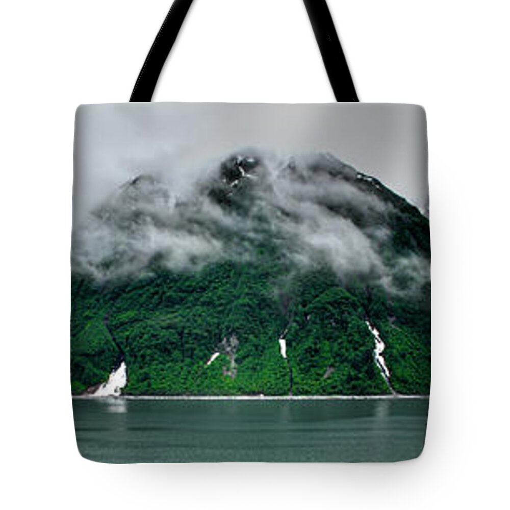Alaska Tote Bag featuring the photograph Disenchantment Bay by David Andersen