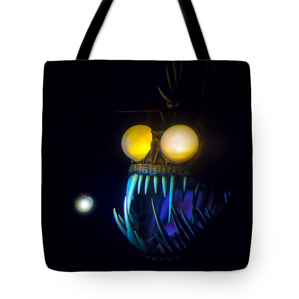 Magic Kingdom Tote Bag featuring the photograph Disneyland's Finding Nemo Attraction by Mark Andrew Thomas