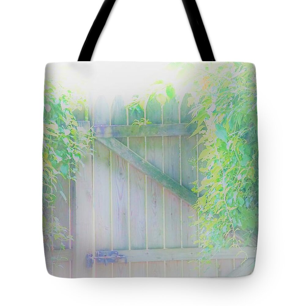 Garden Tote Bag featuring the photograph Do I want to Leave the Garden by Merle Grenz