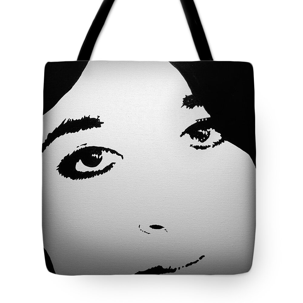 Impressionism. Abstract Tote Bag featuring the painting Do You See Me by Theresa Marie Johnson