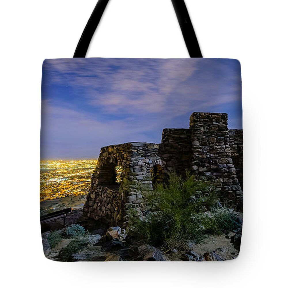 Dobbins Point Tote Bag featuring the photograph Dobbins Point by Mike Ronnebeck