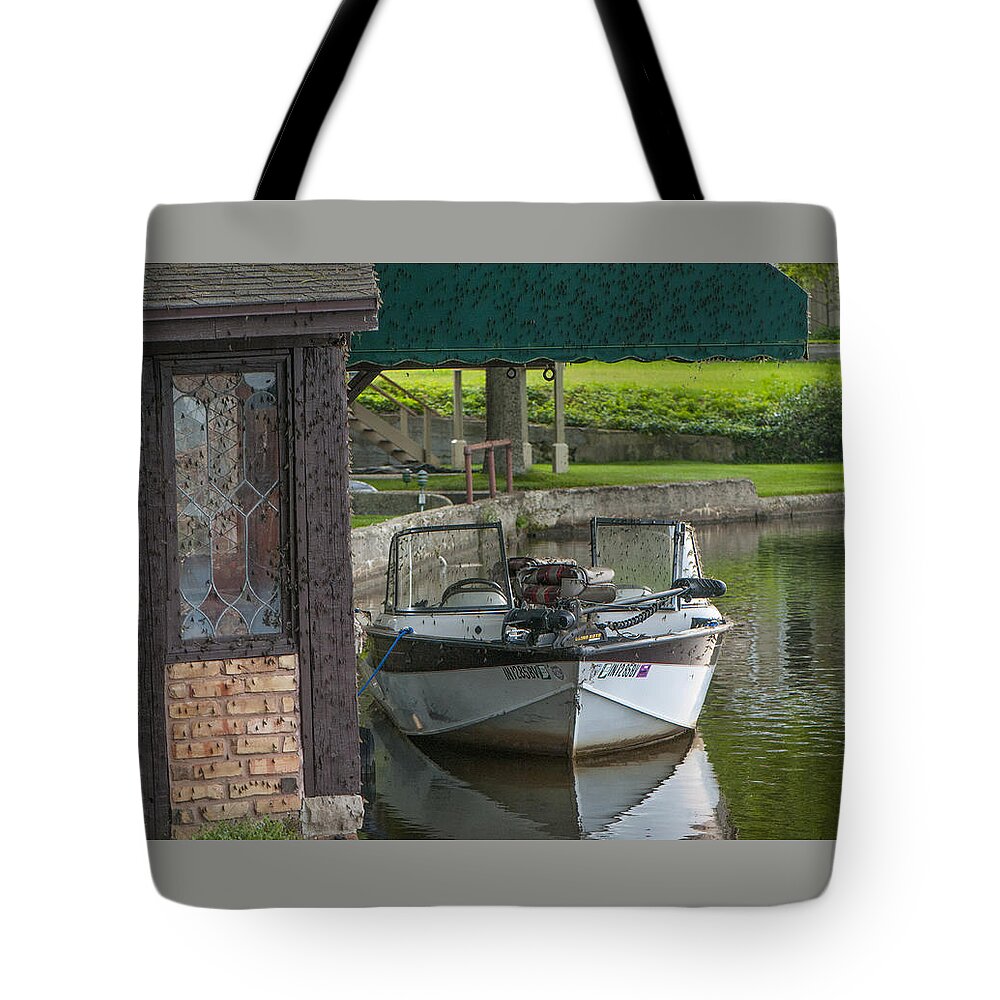 Animal Resting Tote Bag featuring the photograph Docking mayflies by Brian Green