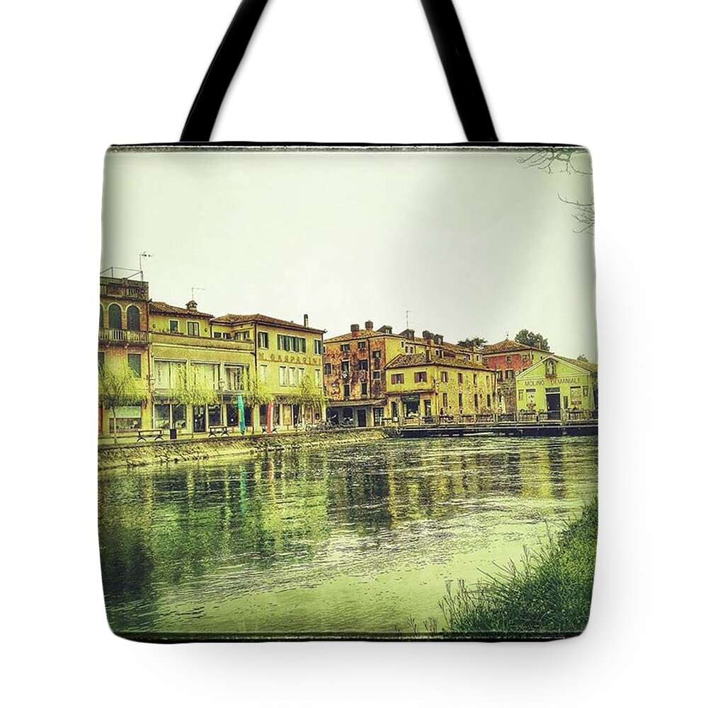 Italy Tote Bag featuring the photograph Dolo In The Morning by Mihaela Raluca